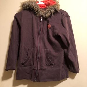 Buy one ariat get one half off           Ariat fur trim sweatshirt small